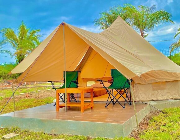 Citra Raya Glamping di Taman Bermain Air