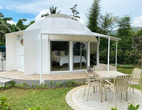 Teras Bhumi Glamping Tenda Dome dan Snail