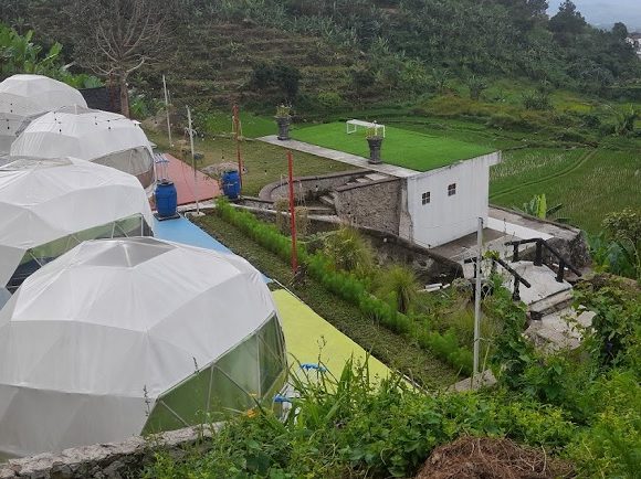 Nirvana Valley Glamping Bubble di Puncak Dua