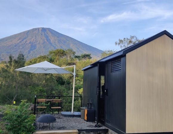 Bobocabin Rinjani Glamping Kabin Gunung