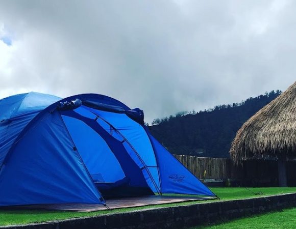 TnG Camping Persis di Tepi Danau Batur