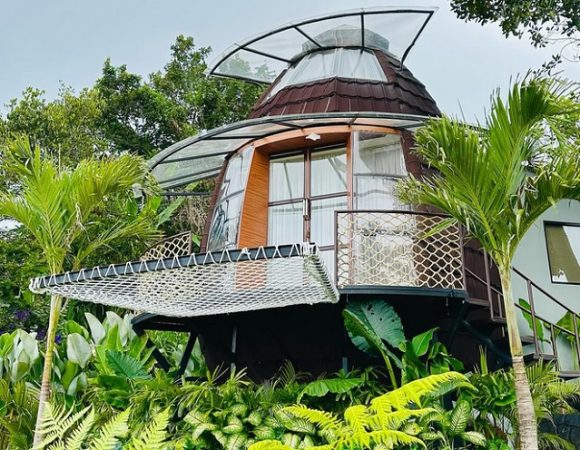 Sensasi Egg House di The Blooms Garden Bali