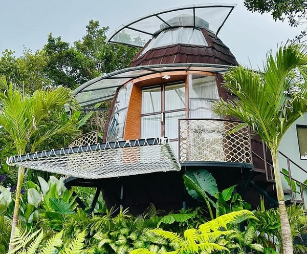 Sensasi Egg House di The Blooms Garden Bali