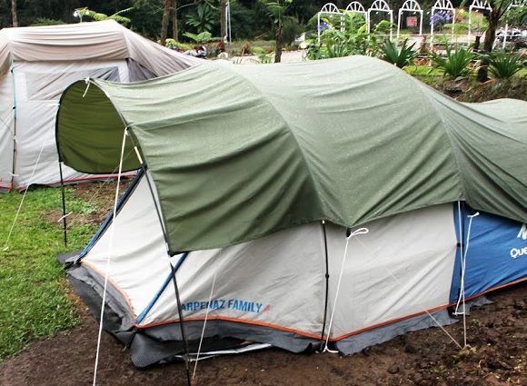 Lentera Camping Ground di Kaki Sinabung