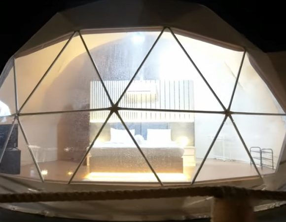 Montana Glamping Situ Cileunca Tenda Geodesic